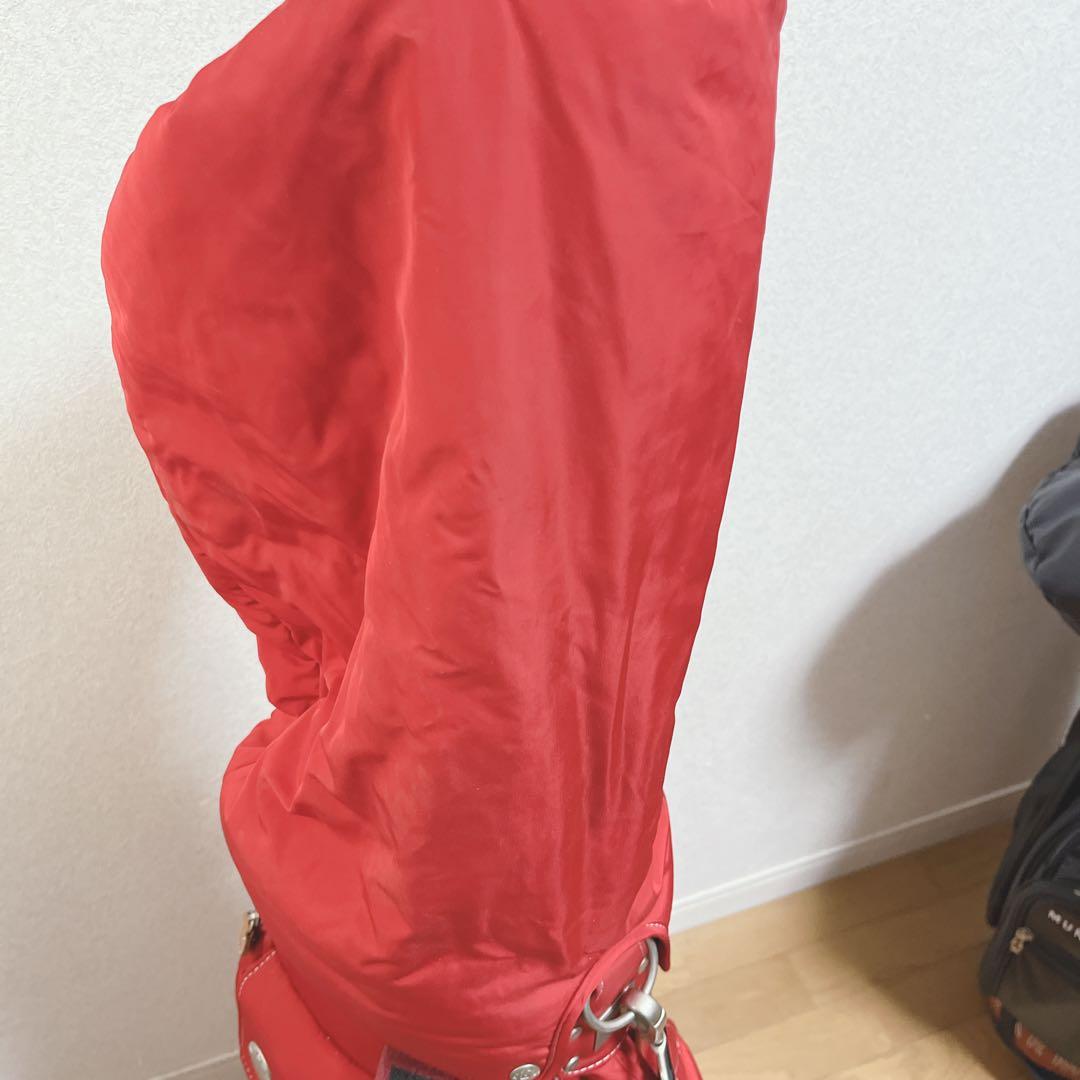 K115 美品！onoff オノフ キャディバッグ レッド