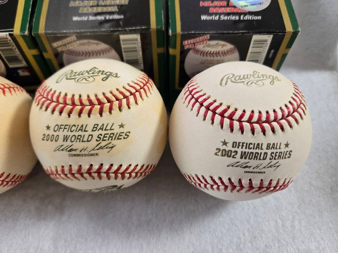 Rawlings MLBワールドシリーズ公式ボール 4個セット