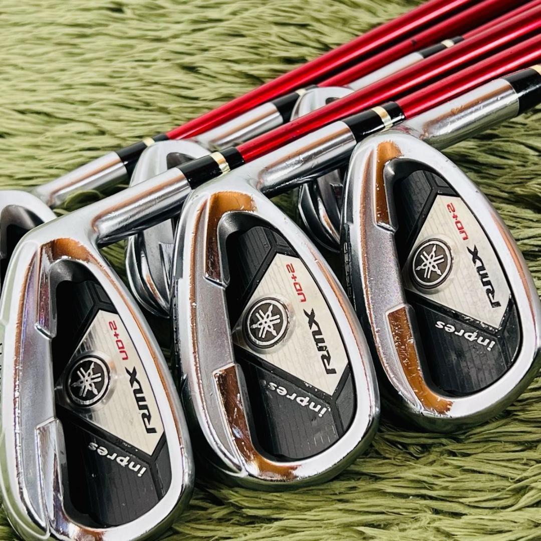 ヤマハ インプレスRMX UD+2 アイアン6本セット メンズゴルフ 初心者