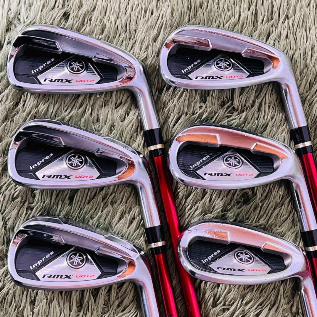 ヤマハ インプレスRMX UD+2 アイアン6本セット メンズゴルフ 初心者