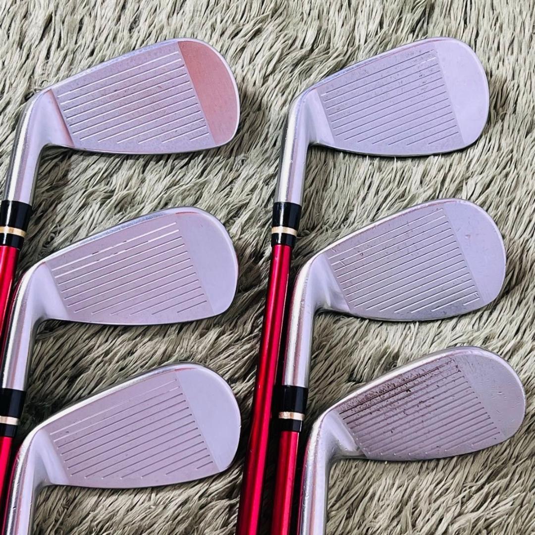 ヤマハ インプレスRMX UD+2 アイアン6本セット メンズゴルフ 初心者