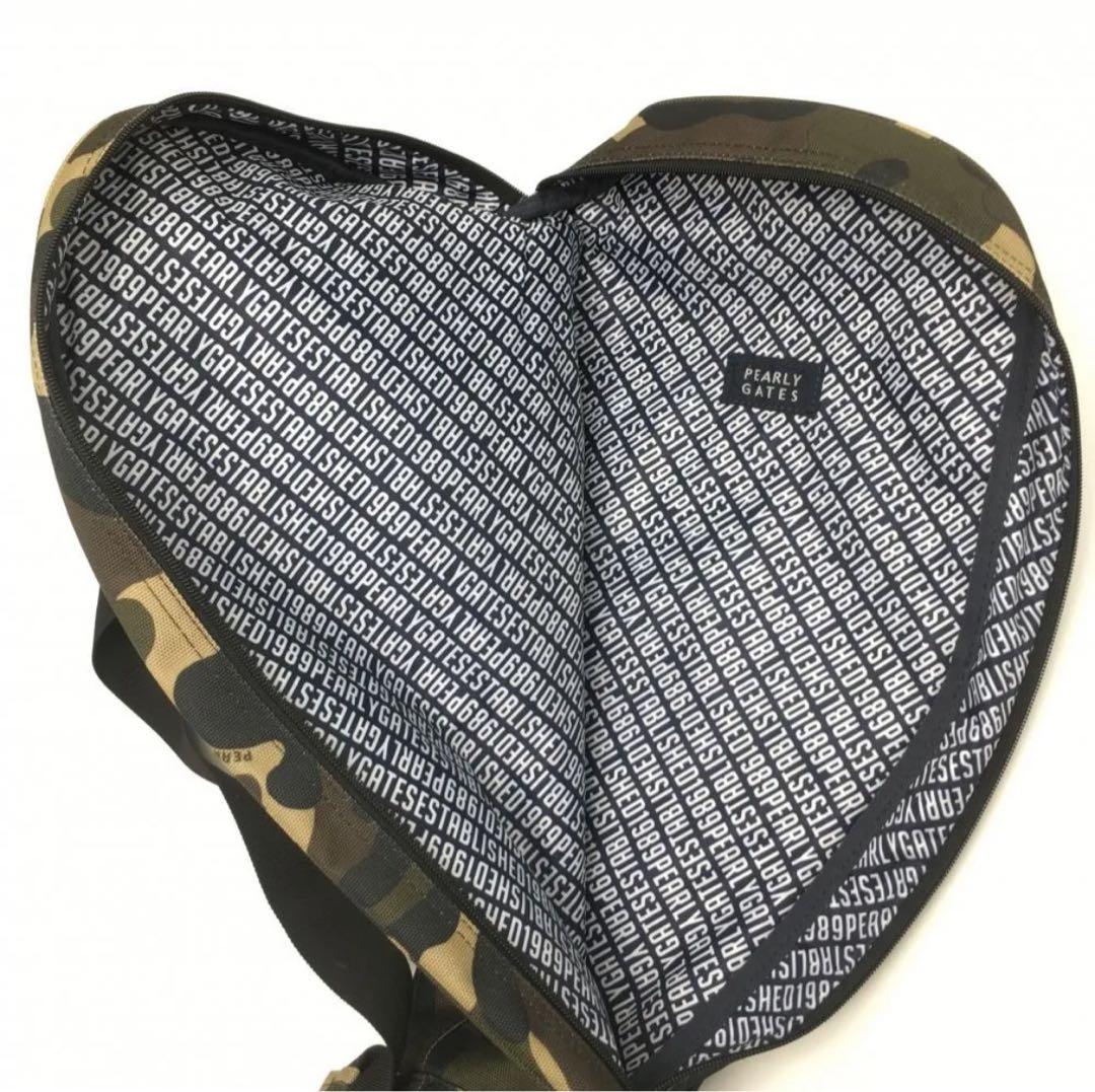 【美品】パーリーゲイツ クラブケース ゴルフ カモフラ 完売品　希少デザイン