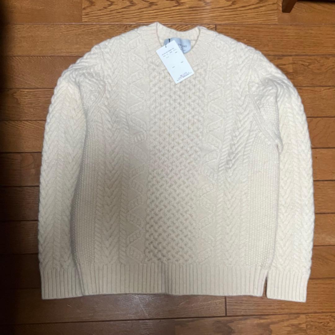 TOMORROWLAND tricot ウール ケーブルニット