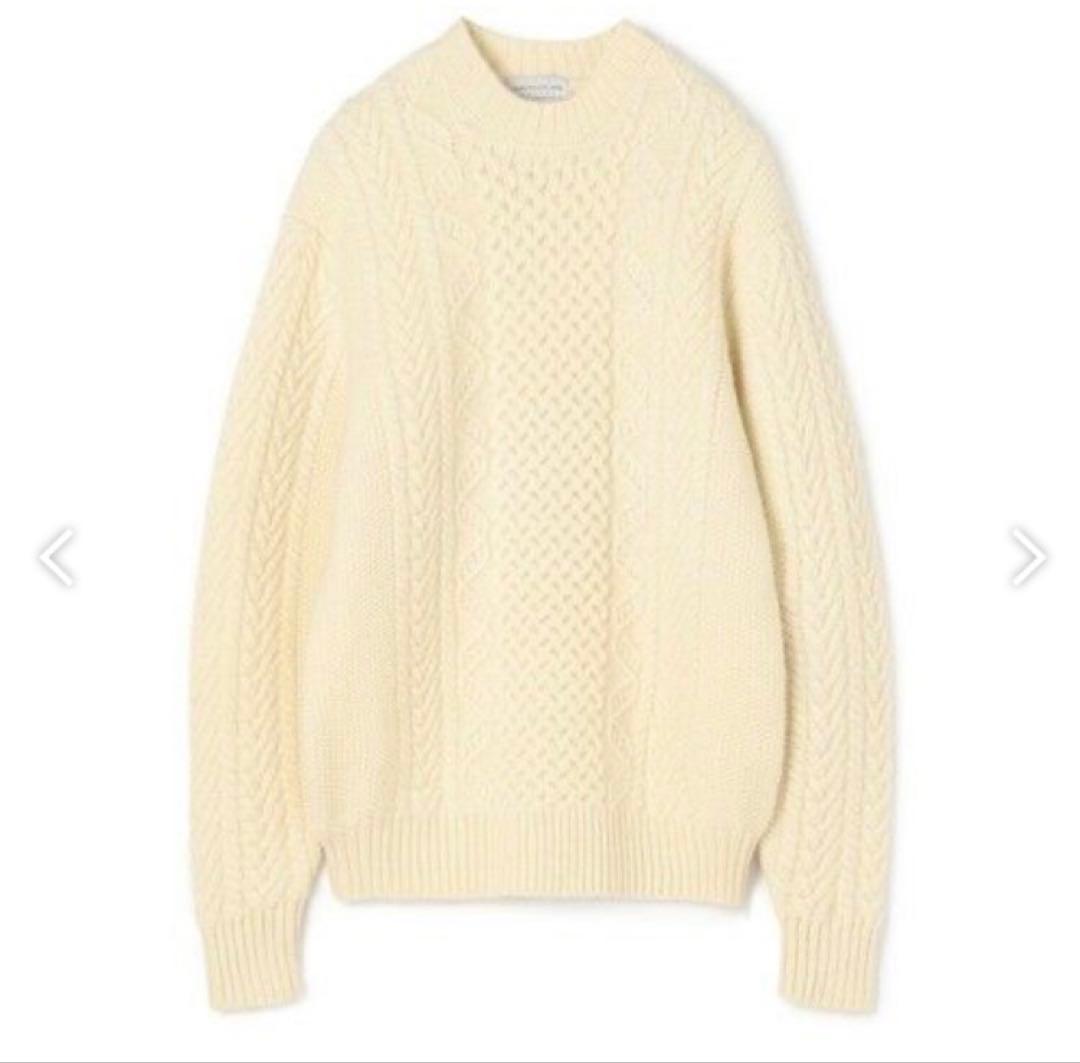 TOMORROWLAND tricot ウール ケーブルニット