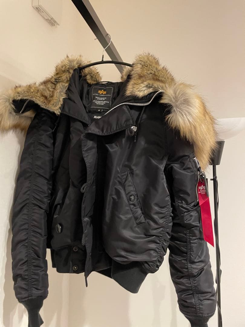 XLARGE×ALPHA INDUSTRIES N-2B フライトジャケット