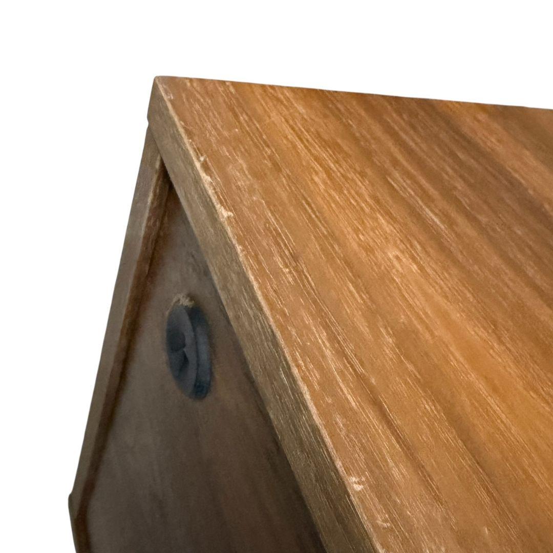 無印良品】廃盤希少 スタッキングキャビネット小 ウォールナット