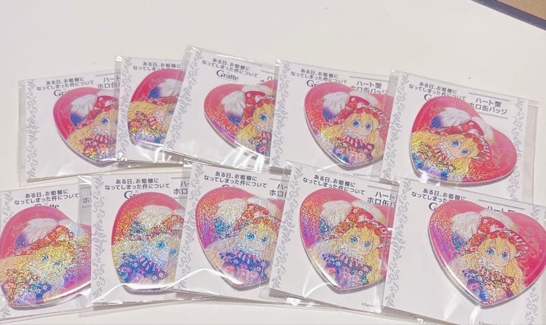 ある日、お姫様になってしまった件について ある姫 缶バッジ - メルカリ