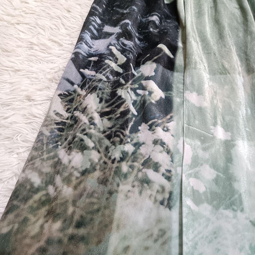 Silvia Conde Olivan×Ameri VELOUR SKIRT