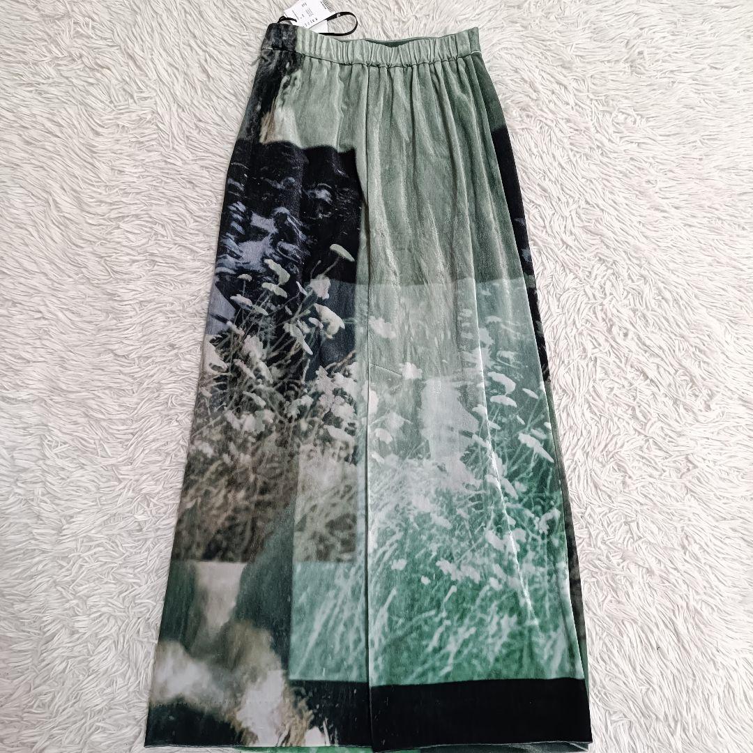 Silvia Conde Olivan×Ameri VELOUR SKIRT