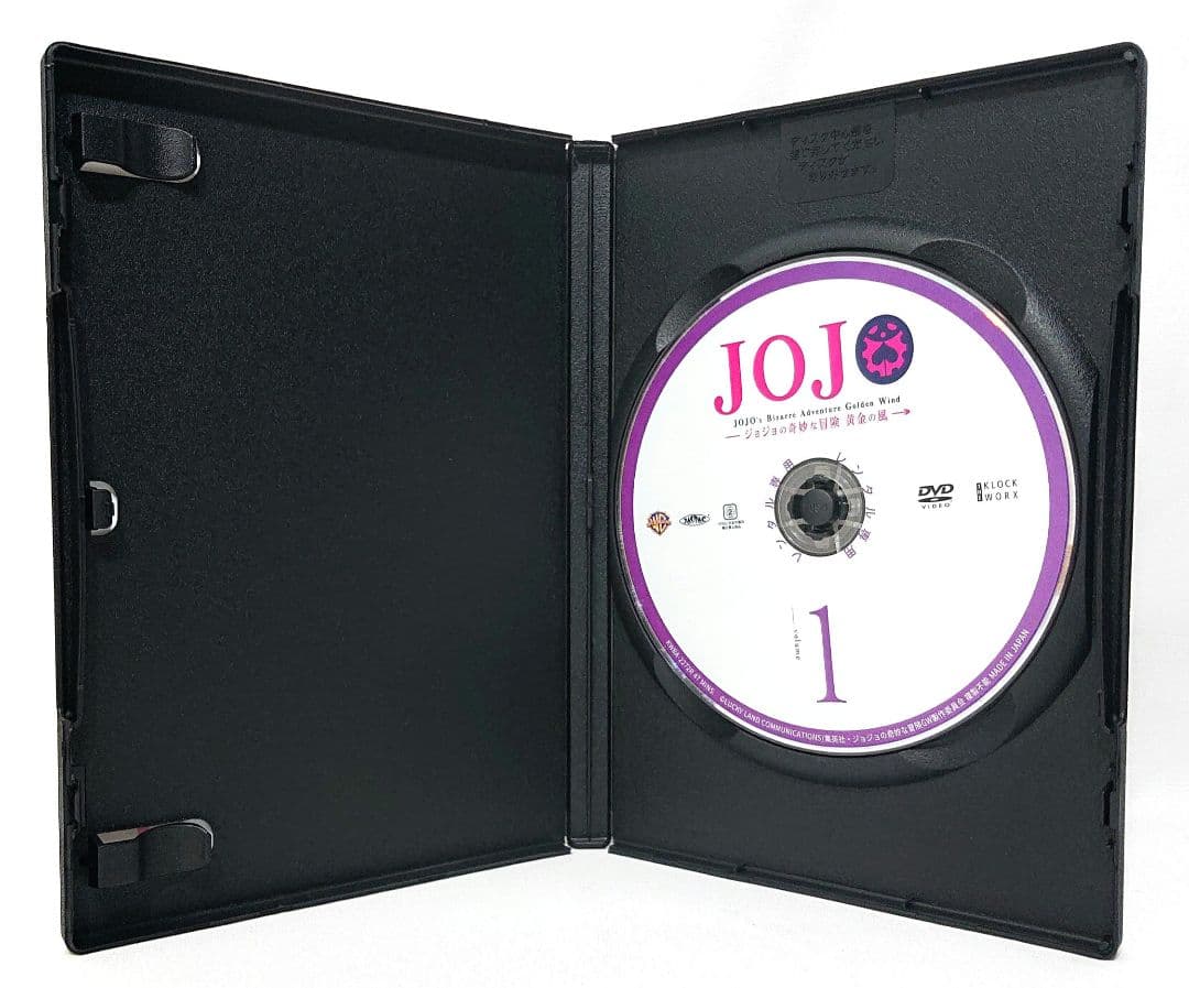 ジョジョの奇妙な冒険/黄金の風【DVD】全20巻セット