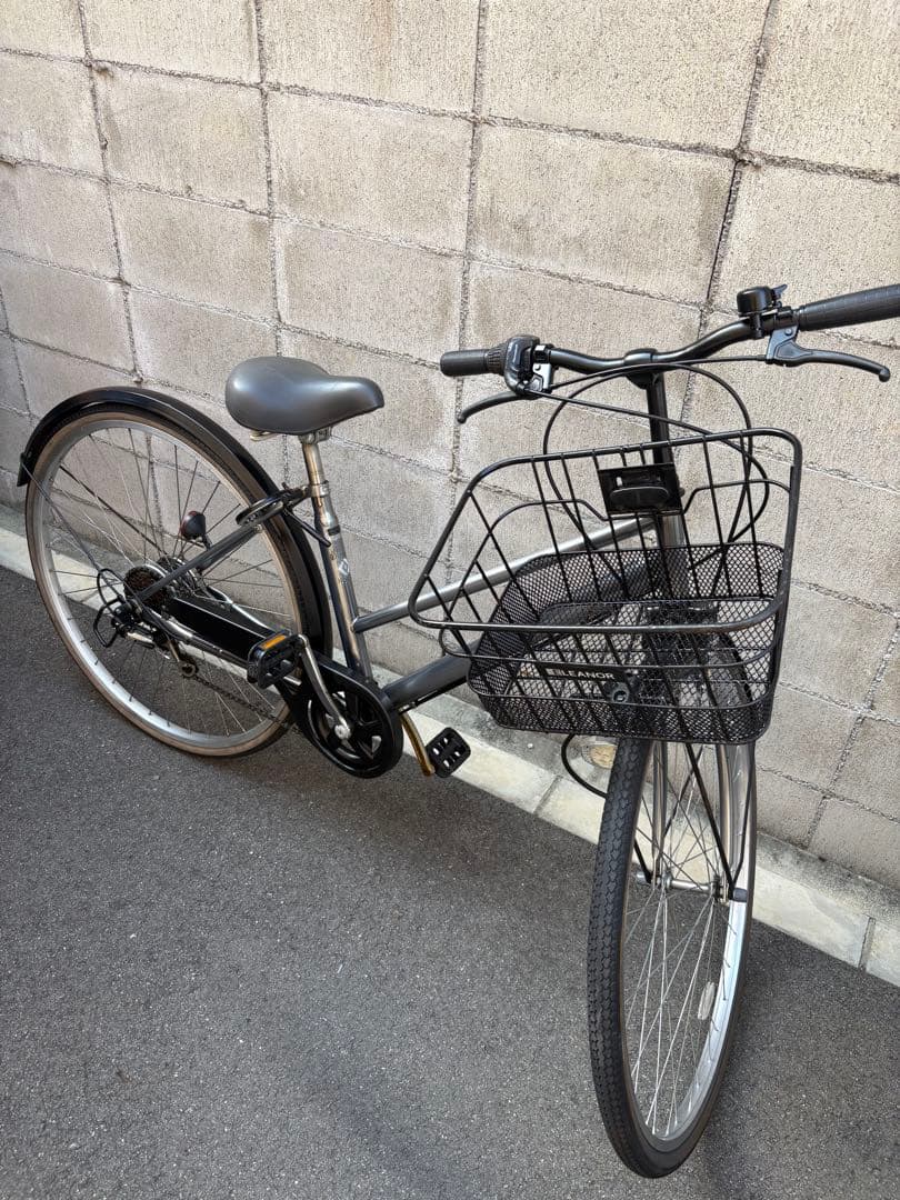 シティサイクル　シルバー