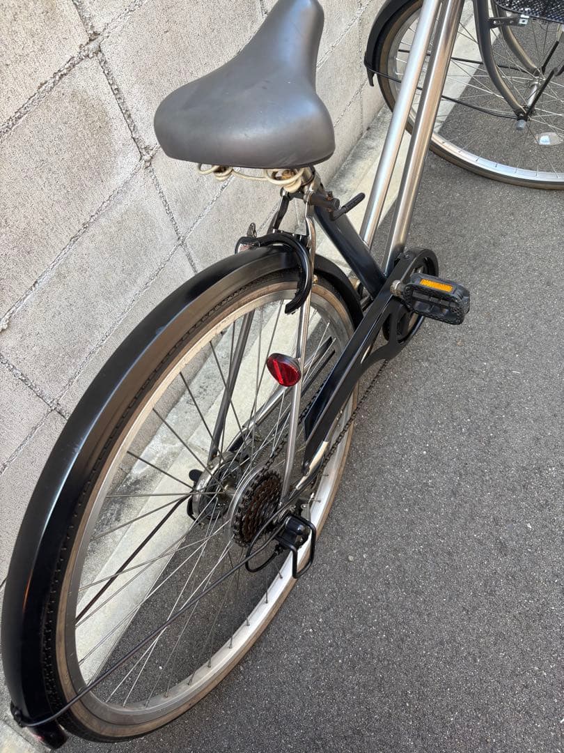 シティサイクル　シルバー
