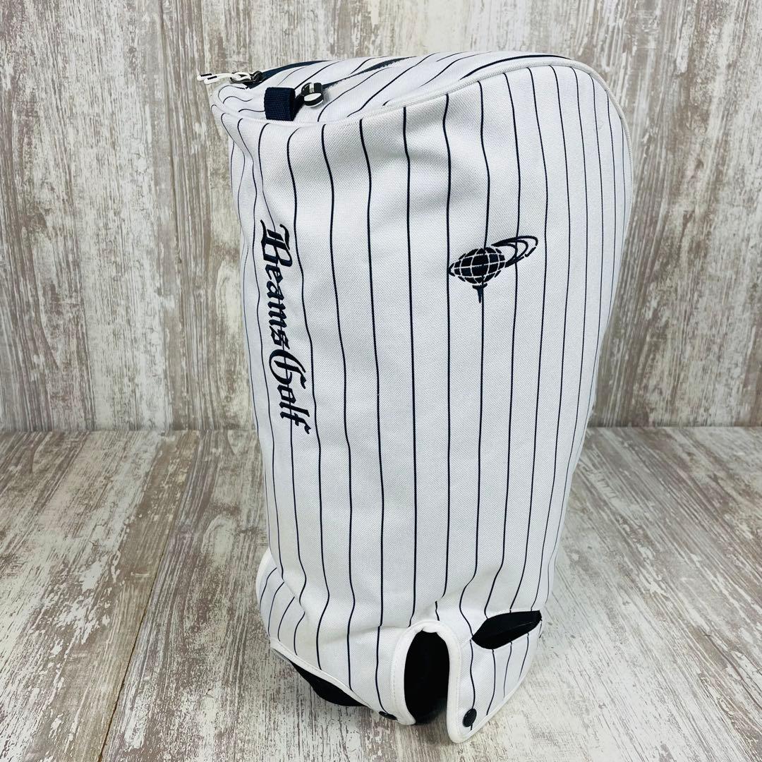 【限定品】BEAMS GOLF ピンストライプ エイトハーフ キャディバッグ