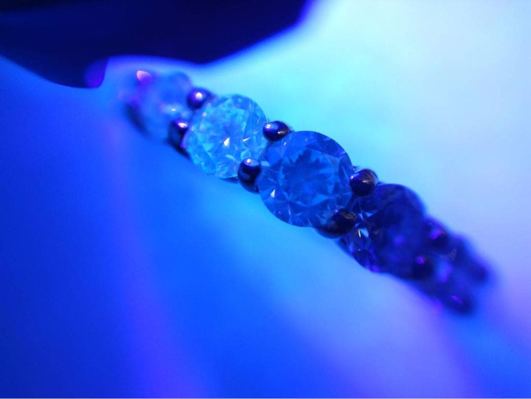 K18YG/ ダイヤリング 1.00ct ハーフエタニティ