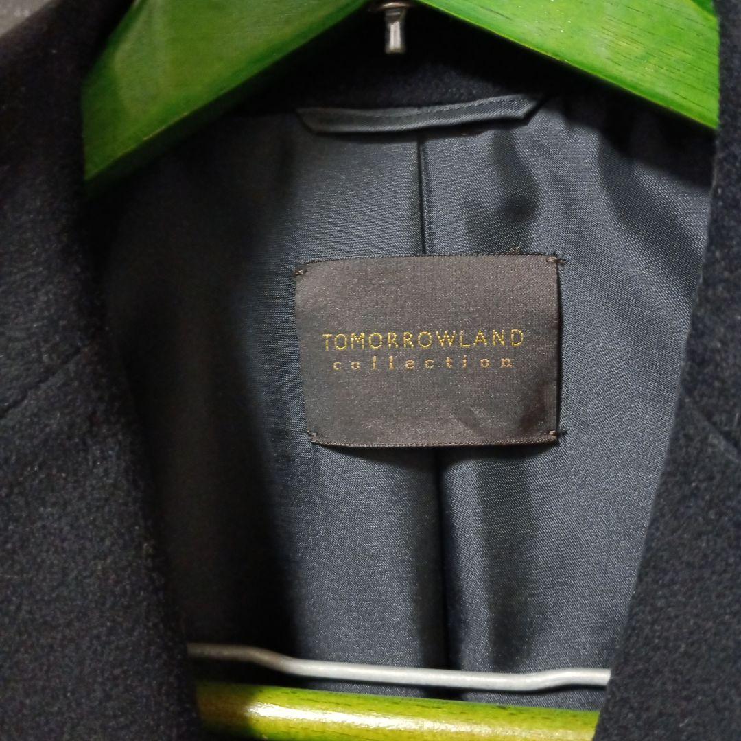 TOMORROWLAND ブラック ロングコート