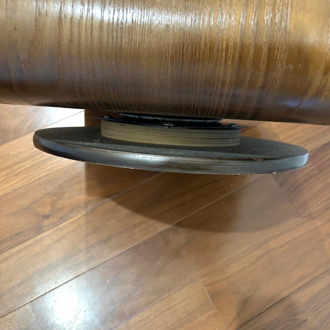 曲木 回転座椅子 木製 クッション レトロ 昭和 旅館 和室 曲げ木 4脚セット