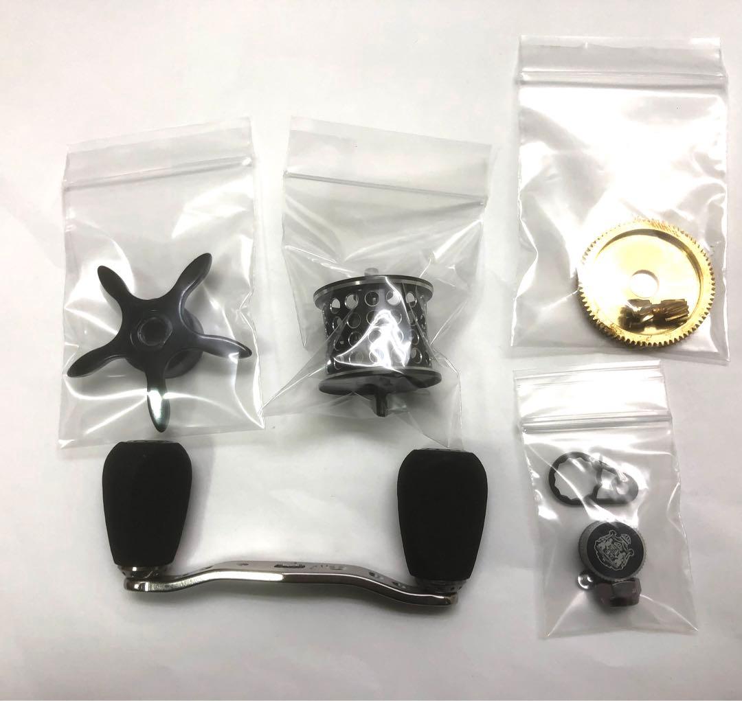 アブガルシアREVOレボ LT×ZPI BFC930PRO ゴールドフルカスタム