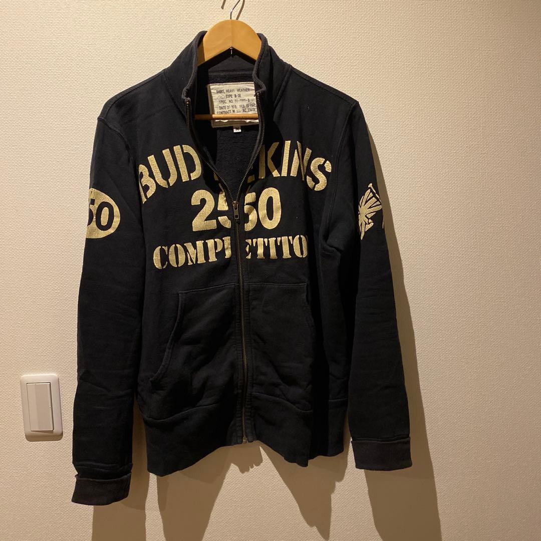 【激レア】JOHNSON MOTORS ジップスウェットMサイズ