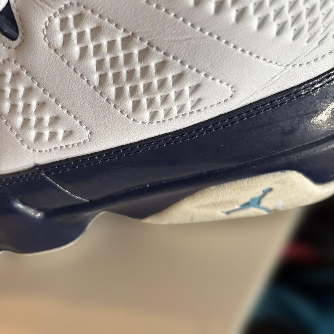 Jordan 9 ホワイト/ネイビー 27cm