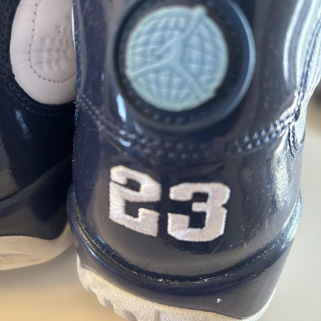 Jordan 9 ホワイト/ネイビー 27cm