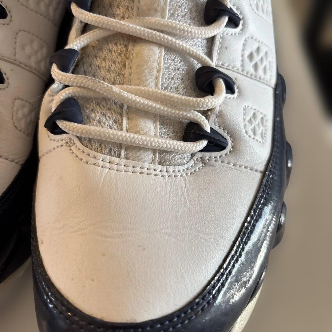 Jordan 9 ホワイト/ネイビー 27cm
