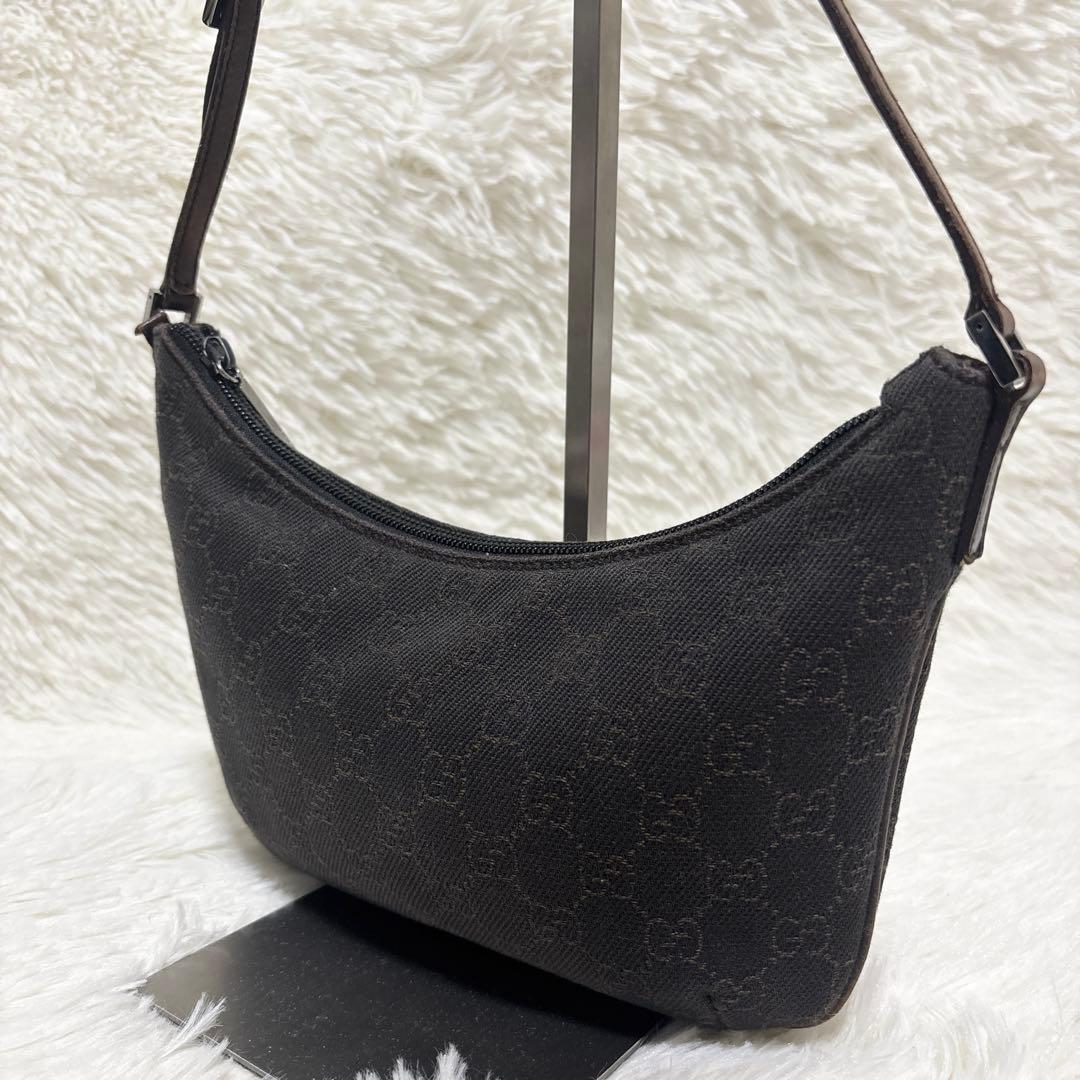 GUCCI グッチ アクセサリーポーチ ワンハンドバッグ GG キャンバス