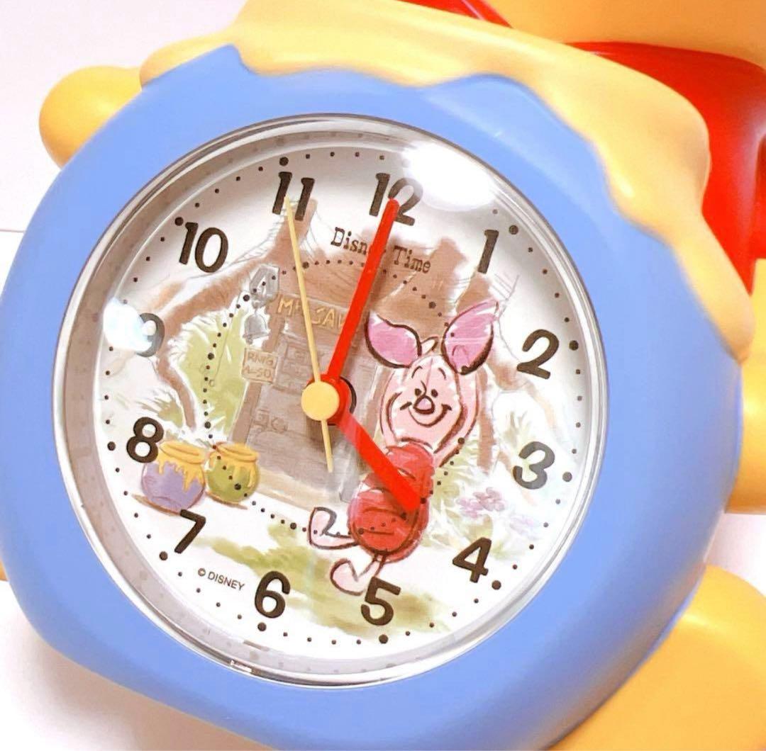 希少品 新品未使用 くまのプーさん　おしゃべり目覚まし時計