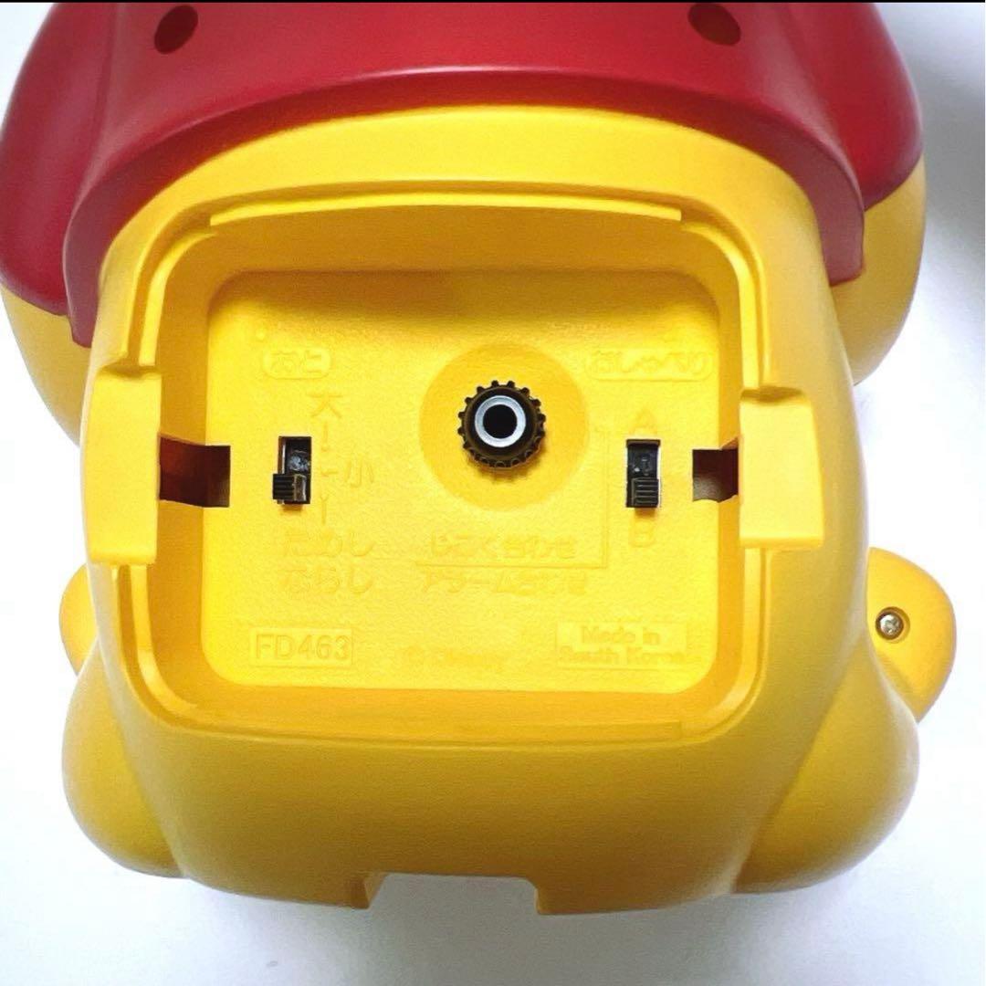 希少品 新品未使用 くまのプーさん　おしゃべり目覚まし時計