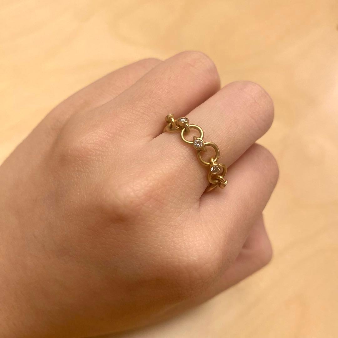 12号 SHIHARA DIAMOND LINK RING 02 シハラ リング - メルカリ