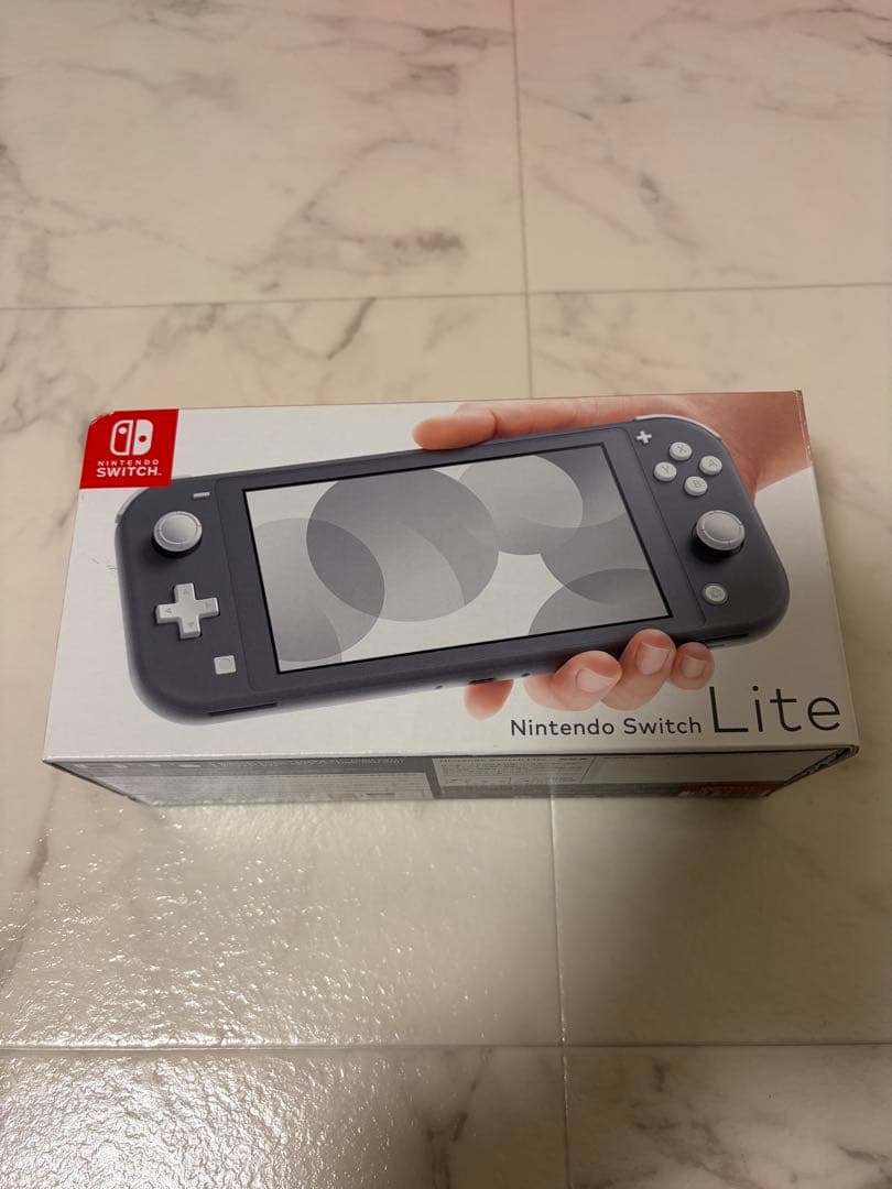 Nintendo Switch Lite グレー 充電器・箱付き