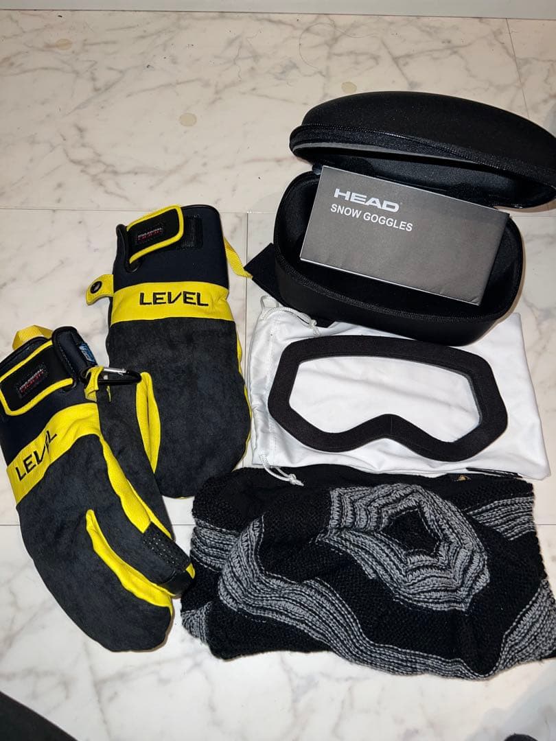 HEAD アルペンスキーセット イエローブラック