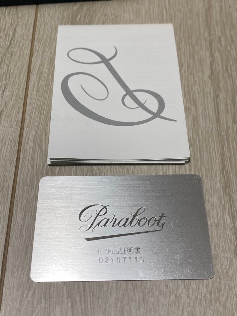 Paraboot パラブーツ コロー 黒 25cm ララビギン別注限定色