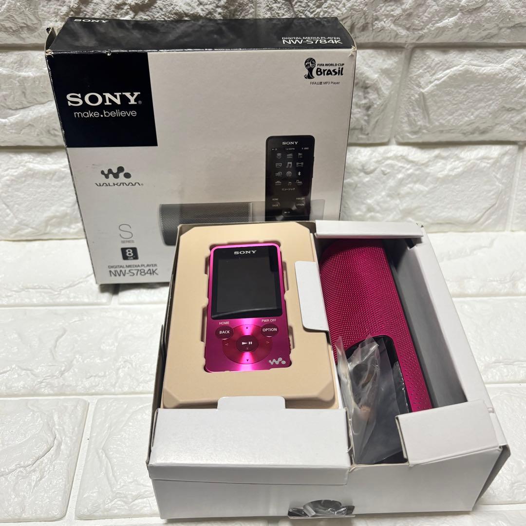 SONY ウォークマン NW-S784K ピンク 8GB 付属品有 動作確認済