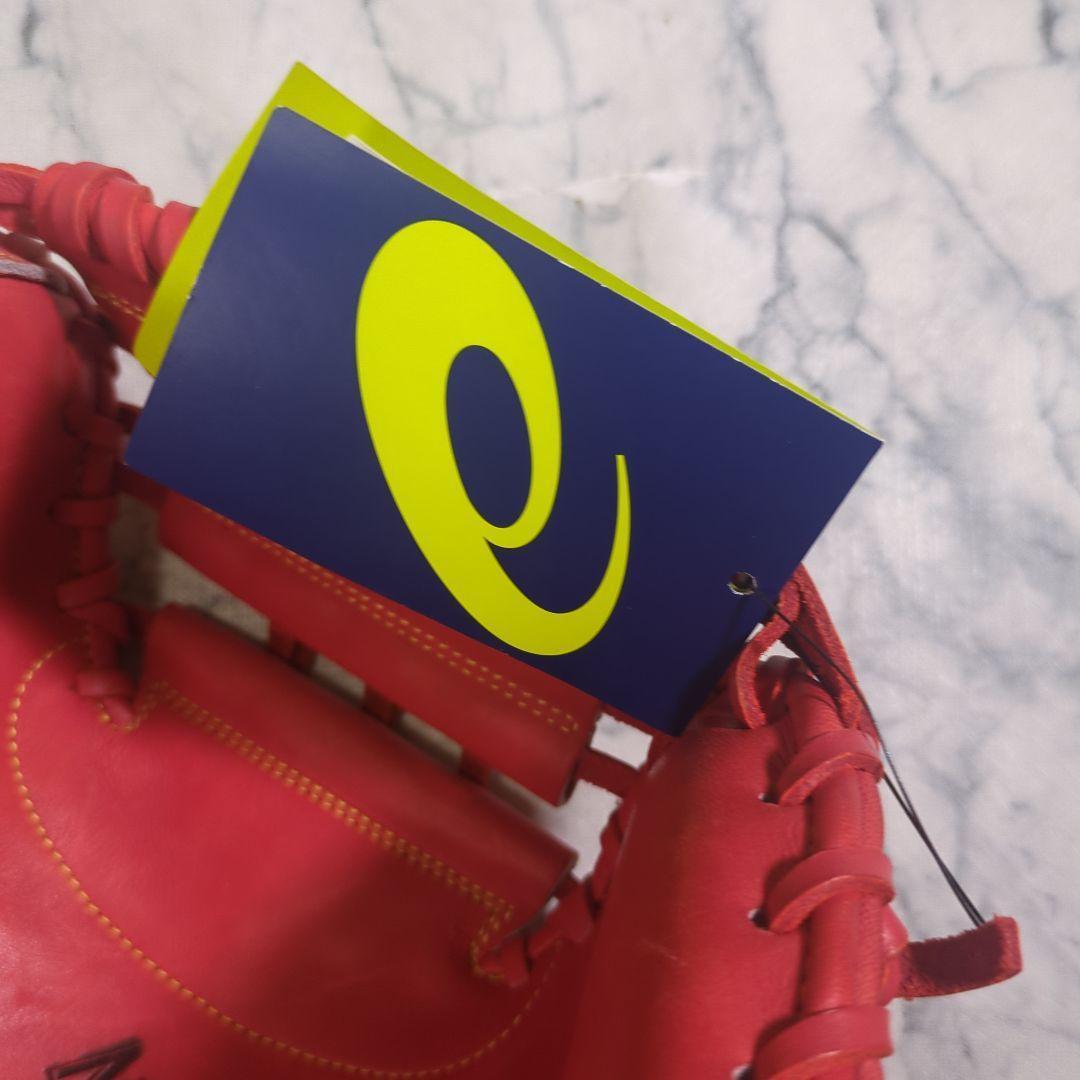 【未使用・タグ付き】アシックス　硬式野球用キャッチャーミット オレンジ