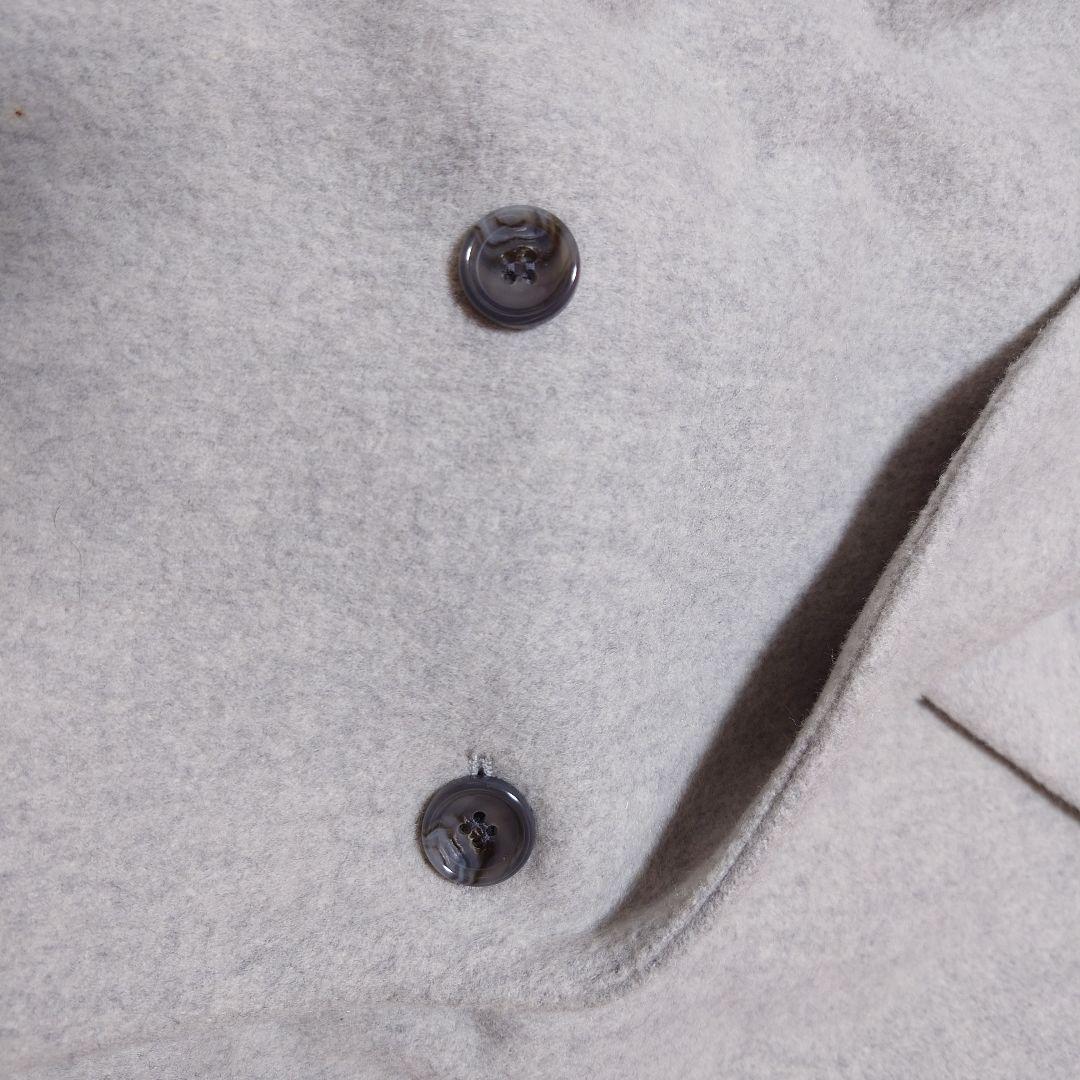 スローブイエナ ウールカシミア混ガウンコート 女優襟 ベルト付き