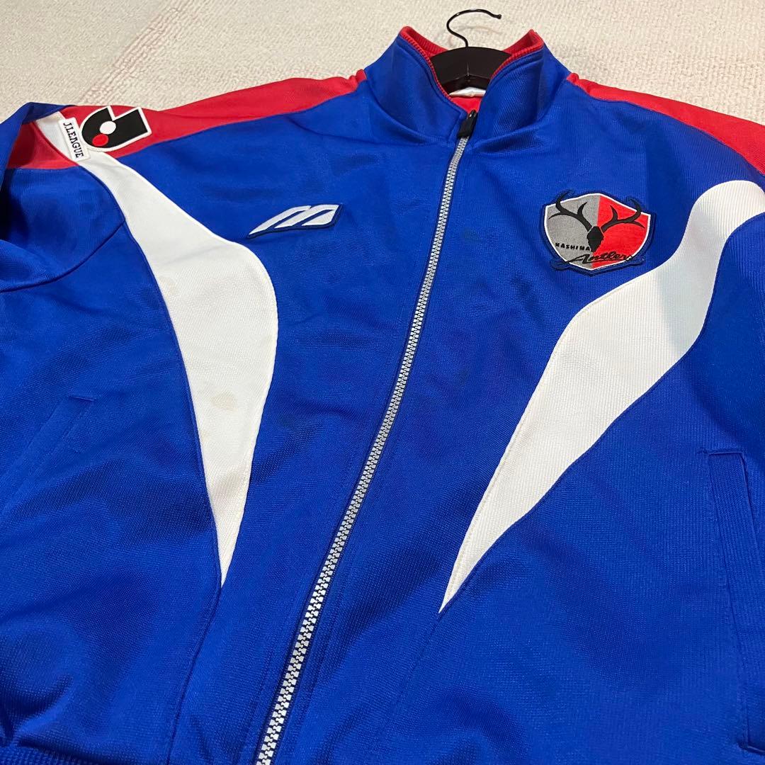 【J1優勝】鹿島アントラーズ90sトラックジャケットO　MIZUNO練習着ジーコ