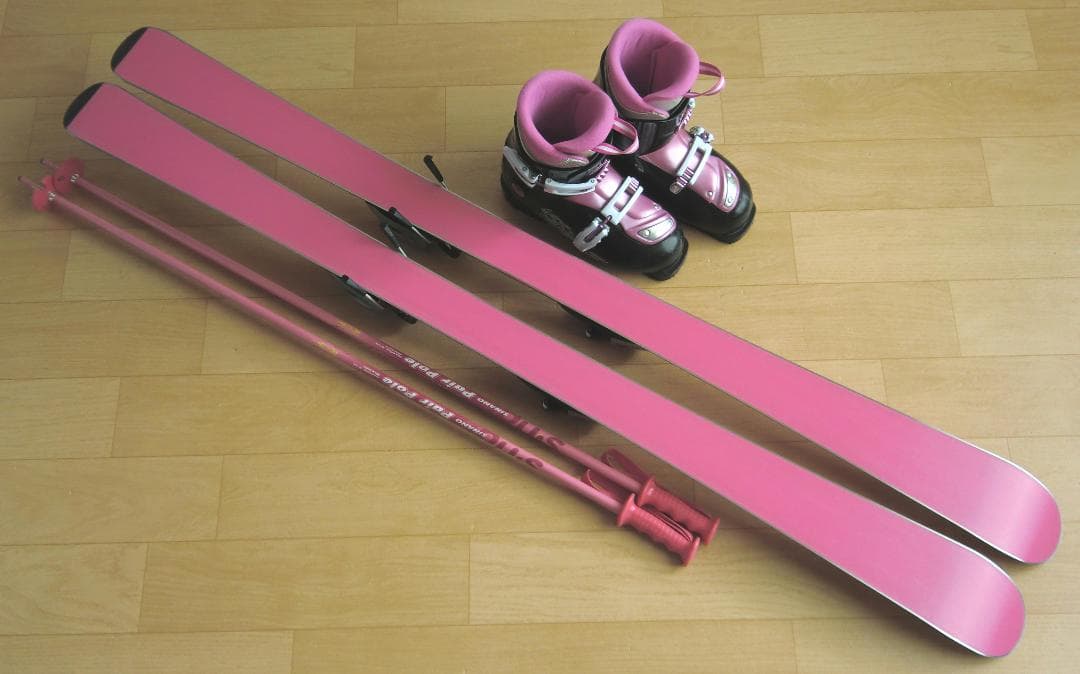 ■■1月限定■送料無料■エラン■ジュニア用スキーセット■板140靴24■WAX■