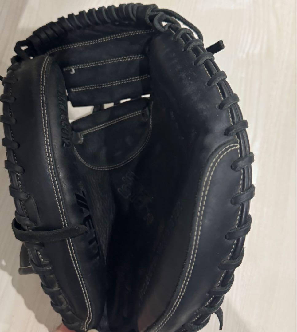 ZETT プロフェッショナル キャッチャーミット 黒