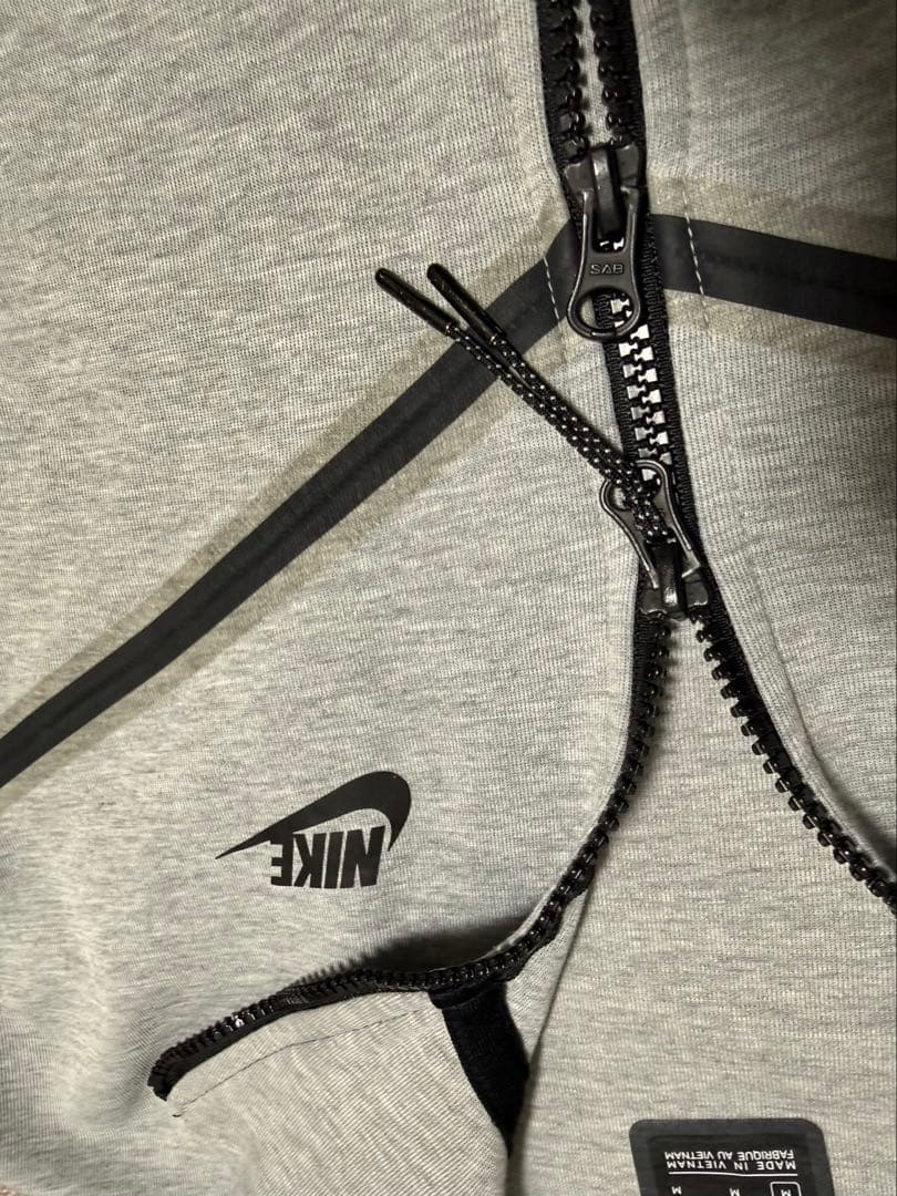 ナイキ メンズ M 3代目テックフリース グレー セットアップ 91