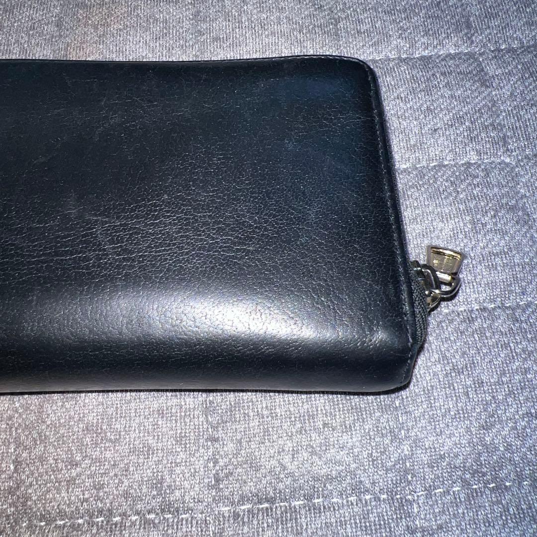 YvesSaintLaurentイヴサンローラン★ラウンド長財布ジップウォレット