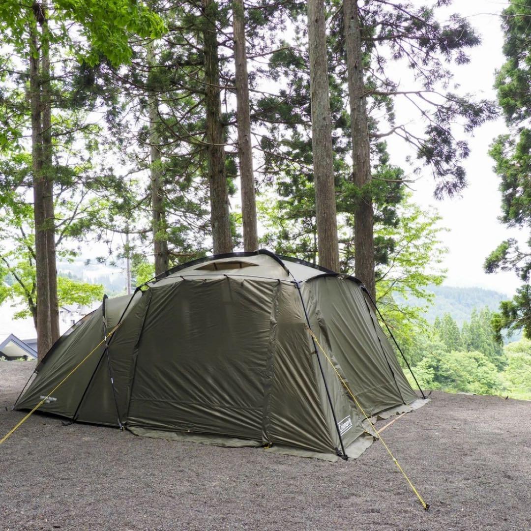 未使用 コールマン ラウンドスクリーン 2ルームハウス オリーブ テント