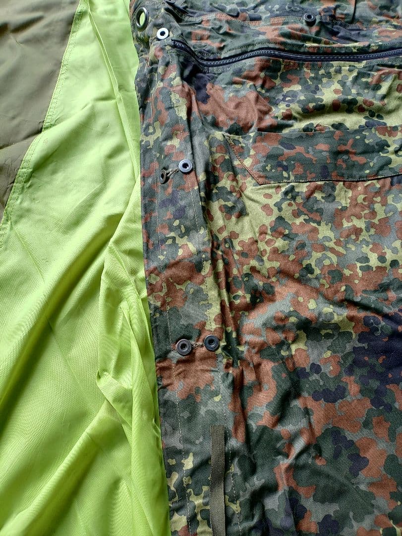 極上！！ドイツ軍　パップテント　3ファスナー x 2ファスナー小窓仕様