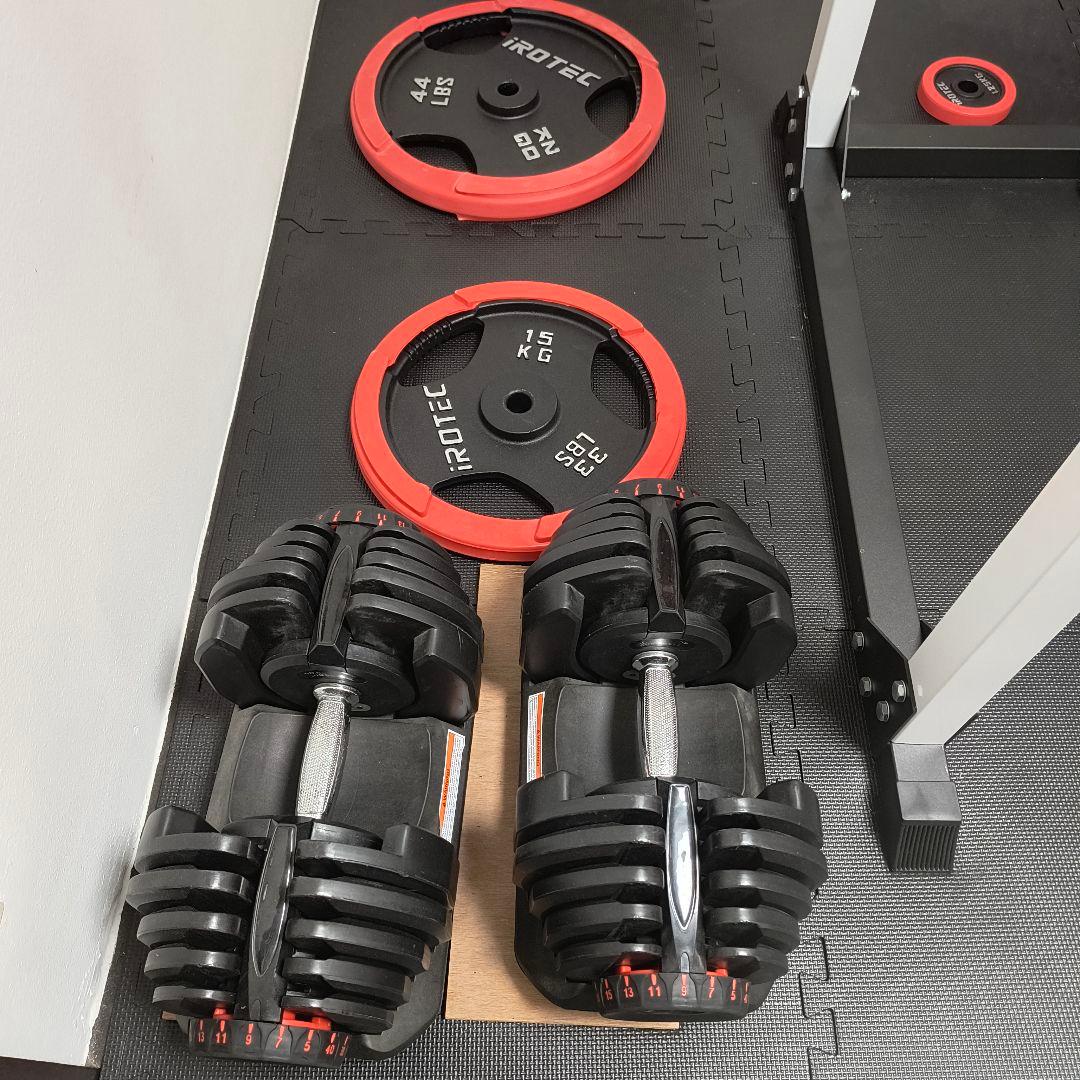 iROTEC マルチパワーラック マルチポジションベンチ