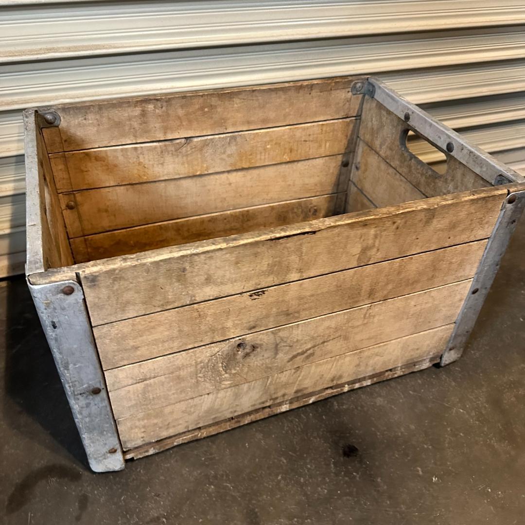 PRODUCERS SPRINGFIELED.ILL ヴィンテージ木箱