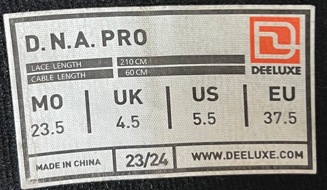 【即日発送】DEELUXE D.N.A. PRO 23.5cm 23-24モデル