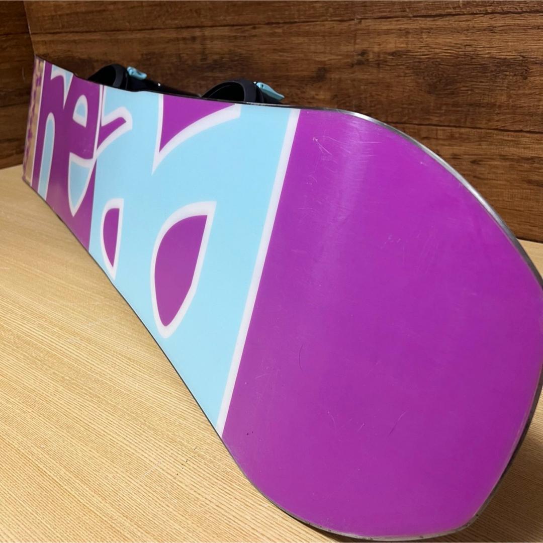 美品　HEAD　スプリング レディース　スノーボード3点セット　142cm