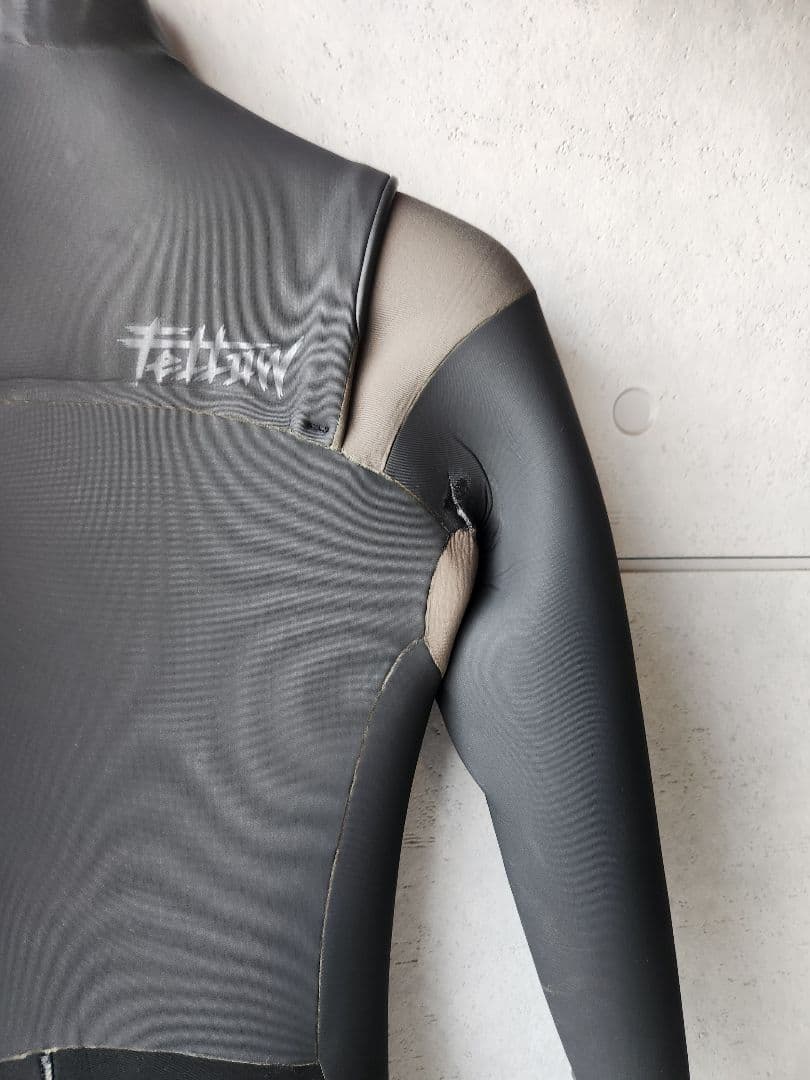 フェロー セミドライ 裏起毛 ウェットスーツ ５×3ミリ ML 黒