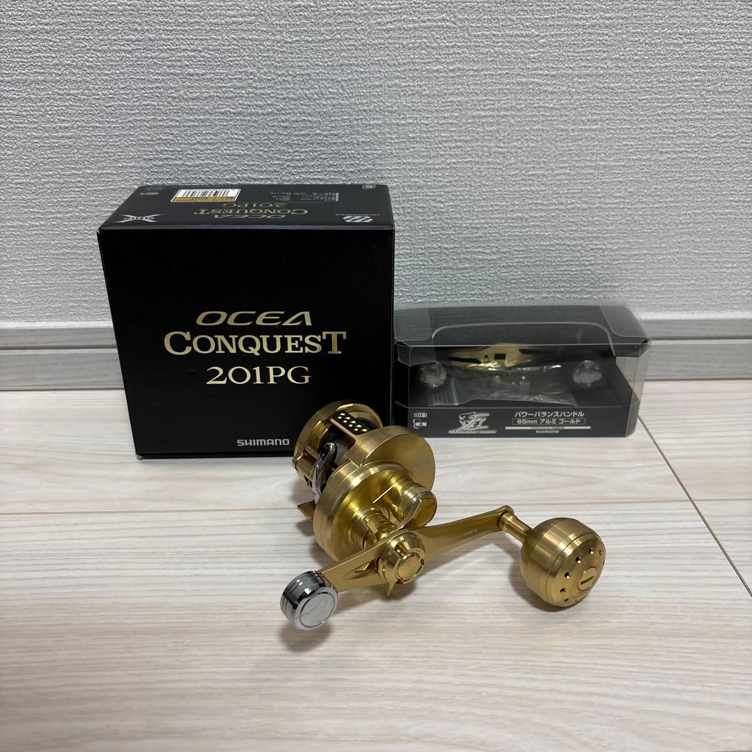 OCEA CONQUEST 201PG ベイトリール ゴールド - メルカリ