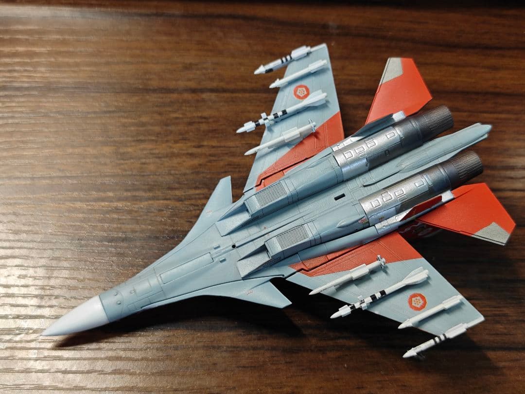 1/144 エースコンバット Su-30 ミハイ仕様 仕上げ改造品 電飾の通販は
