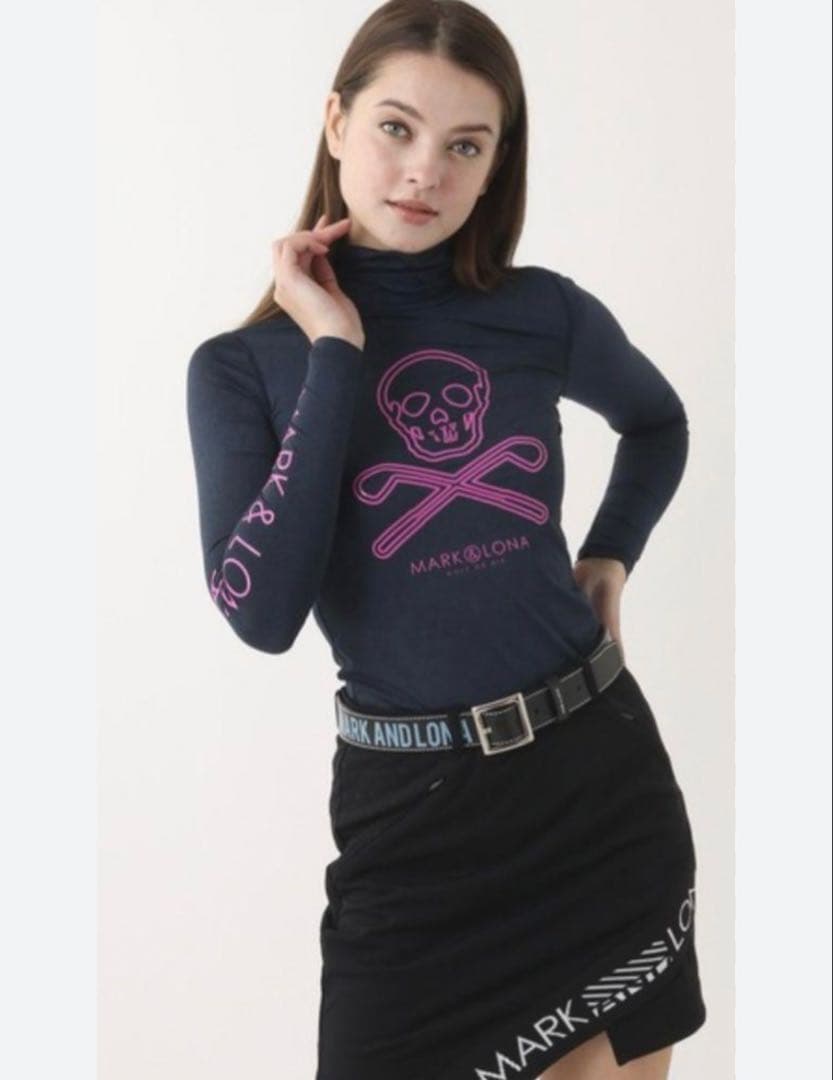 ★美品★MARK&LONA　レディース　モックネック　サイズ　38